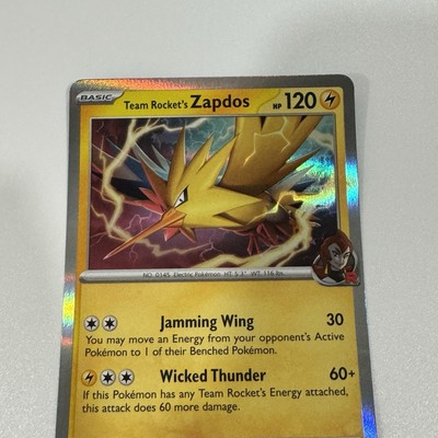 Pokemon TCG: SV10: Destined Rivals - Team Rocket's Zapdos - 070
