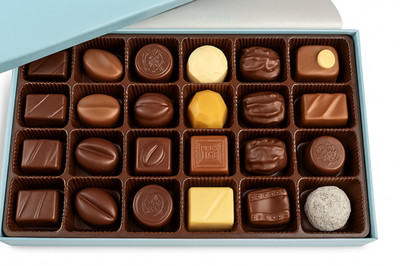 Andy Anand Chef Collection Sugar Free Chocolate Truffles   15 Pcs, 60% Belgian C