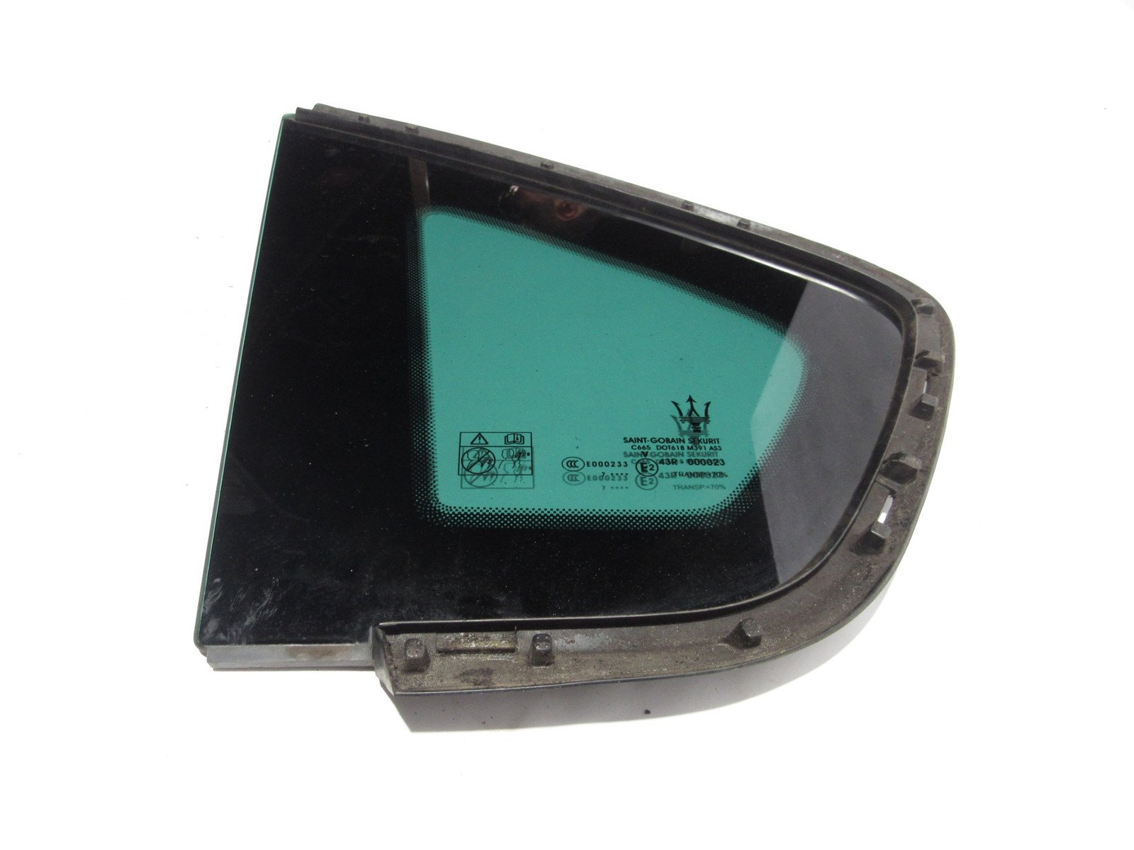 Maserati Levante 2018 Rear Left Driver Quarter Panel Window Glass 16-24 |#4