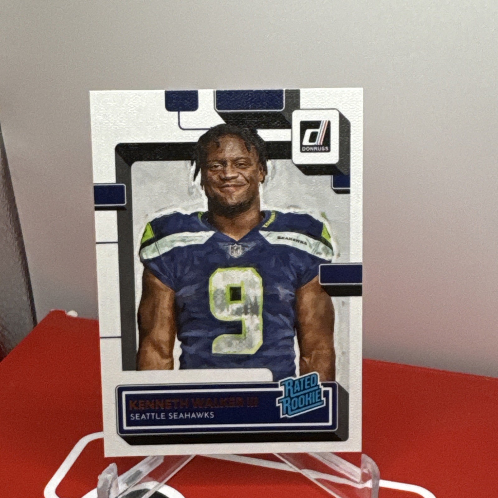 Kenneth Walker III Panini Donruss #318 Canvas