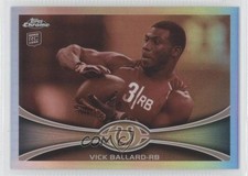 2012 Topps Chrome Sepia-Tone Refractor 43/99 Vick Ballard #169 1c6