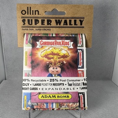 Garbage Pail Kids Ollin Super Wally (wallet) ADAM BOMB