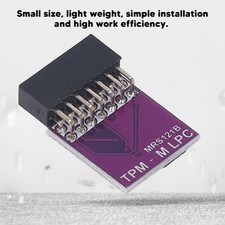 TPM 2.0 Module LPC 14pin Remote Card Encryption Security Board Accessory