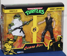 Playmates TMNT vs Cobra Kai Donatello & Johnny Lawrence 6  Action Figure 2-Pack