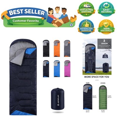 Sleeping Bags for Adults Backpacking Lightweight Waterproof- Cold Weather Sle...