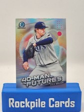 2021 Bowman Chrome - 40-Man Futures Cole Wilcox #FMF-23 (RC)
