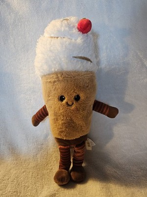 Smoochy Pals Milkshake Stuffed Animal Plush Toy 8''