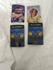 McDonald's Hello Friend Non-Sport Trading Card Lot of 4 Featuring Rumi