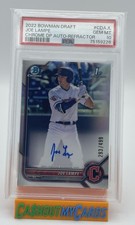 2022 Bowman Draft Joe Lampe PSA 10 Chrome Auto Refractor /499 PF