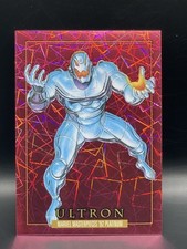 2024 SkyBox Marvel Masterpieces 92 Platinum Ultron #98 Pink Lasers 834/992