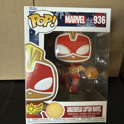 Funko Pop! Marvel Holiday Special  - Gingerbread Captain Marvel #936
