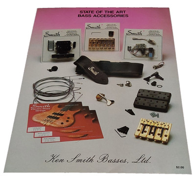 Ken Smith Basses, Ltd. State of the Art Bass Accessories Brochure