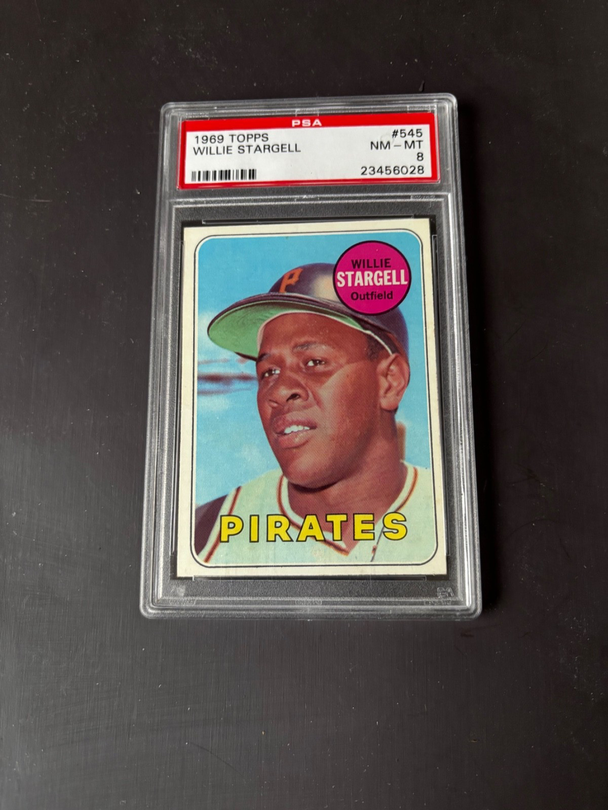 1969 Topps PSA Set Break #545 Willie Stargell ***PSA 8***