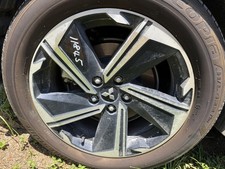 MITSUBISHI ECLIPSE CROSS WHEEL ALLOY FACTORY, 18X7IN, 5 SPOKE, BI-COLOUR, SILVER