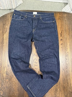 $175 Sid Mashburn Non Selvedge Rinse Denim 38x32 Slim Straight Jeans