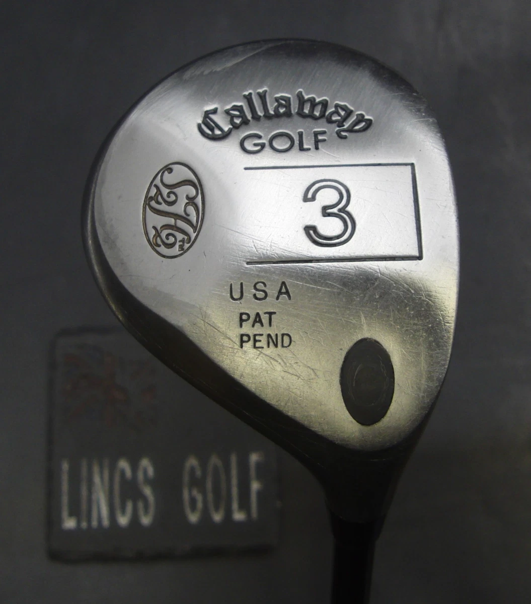 CALLAWAY BIG BERTHA WAR BIRD S2H2 4 WOOD WITH A CALLAWAY RCH 90 REGULAR