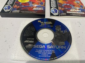 X-Men Children Of The Atom For The Sega Saturn Boxed /w Manual PAL UK Capcom