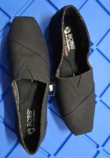 BOBS Skechers Women’s Shoes Size 8 W Black Memory Foam Slip On 33645W/BLK NWT!