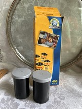 2 Unused Rolls KODAK Max Versatility 400 35mm Film 24 Exposures Expired 02/2008