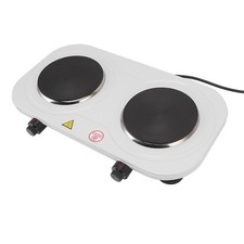 Electric Double Burner Home Adjustable Temperature Electric Stove Insulation SET