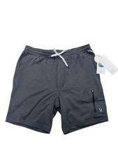 VUORI Mens Sunday Performance Short Charcoal Heather Medium V381 Retail 84