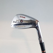 Vintage men RH regular steel Wilson Staff Dynapower Fluid feel 8 iron