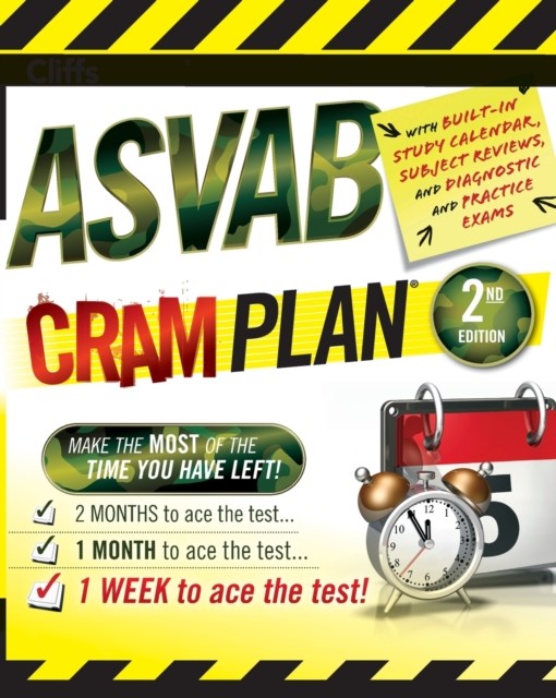 CliffsNotes ASVAB Cram Plan by Carolyn C Wheater (Paperback Book)