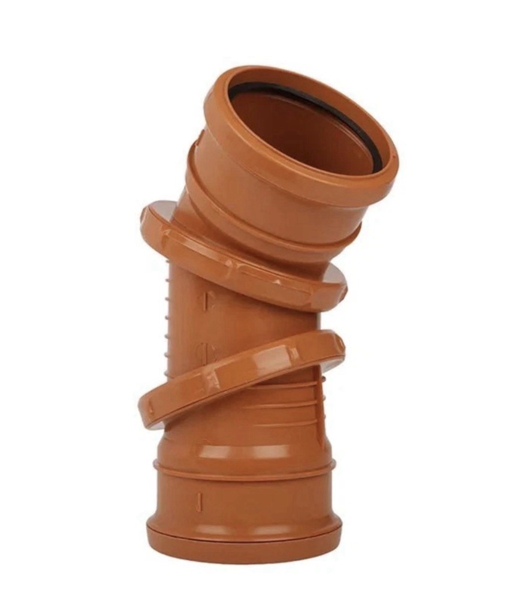 FLOPLAST Underground Drain 110mm Multi Adjustable Bend Fast Post VAT Inc