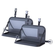 Backseat Car Organizer with Foldable Tray Tablet Holder - Easy to Install - 2