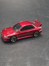 '98 Subaru Impreza 22B STi Version Hot Wheels 2020 Turbo #23 Red MC5 1:64 Loose