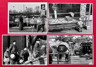 4 x Artist Photographers Large Photo 1990s Berlin Underground Station City Hall (F24724