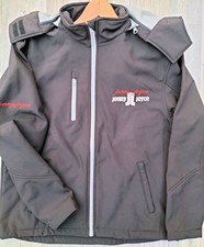Softshelljacke mit abnehmbarer Kapuze Jonny Joyce Schwarz Gr. S
