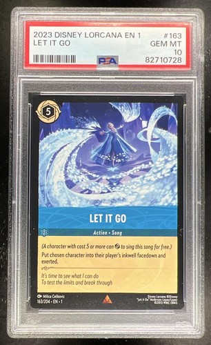 Let It Go graded PSA 10 for sale on eBay