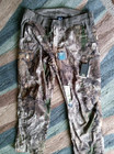 Realtree APX Scent Control Pants Men's Size large 36-38 Waterproof Camo Hunting
