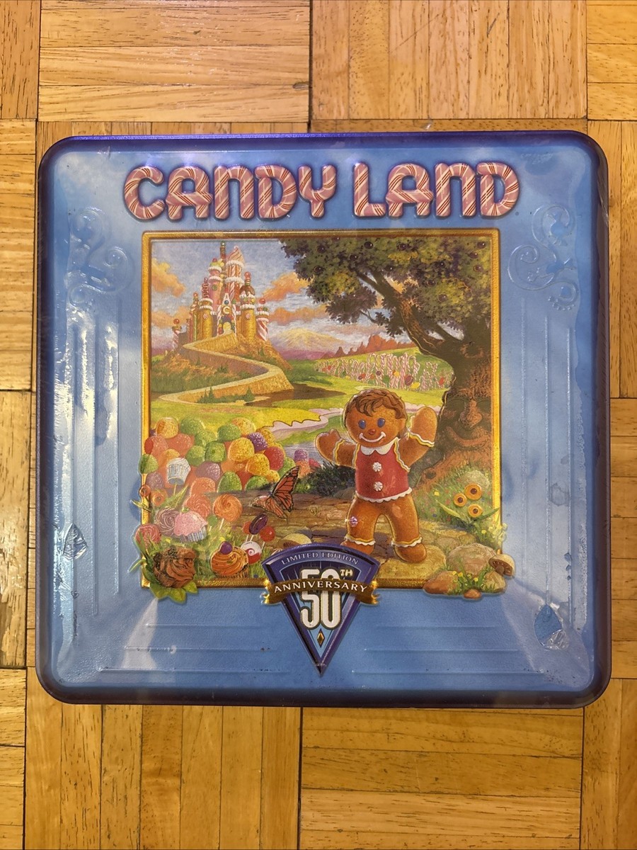 Candy Land 50th Anniversary Game Milton Bradley 1998 Complete in