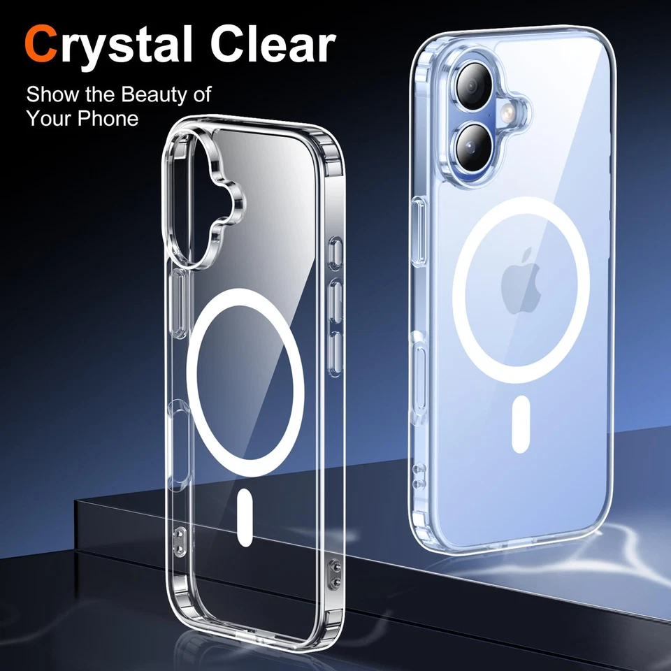 Funda Temdan para iPhone 17 Transparente con Protector de Pantalla, Transparente Foto 3 de 4