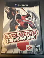 Konami Evolution Snowboarding Nintendo GameCube 2001 CIB Manual Multiplayer T