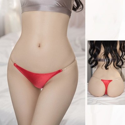 Weiblich T-Back Strings G-String Unterwäsche Weiblich Weich Einstellbar Frau