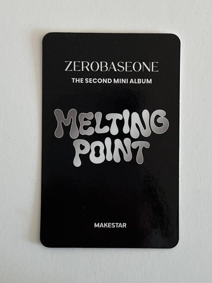 ZB1 ZEROBASEONE MELTING POINT MAKESTAR JUMP UP WITHMUU Lucky Draw