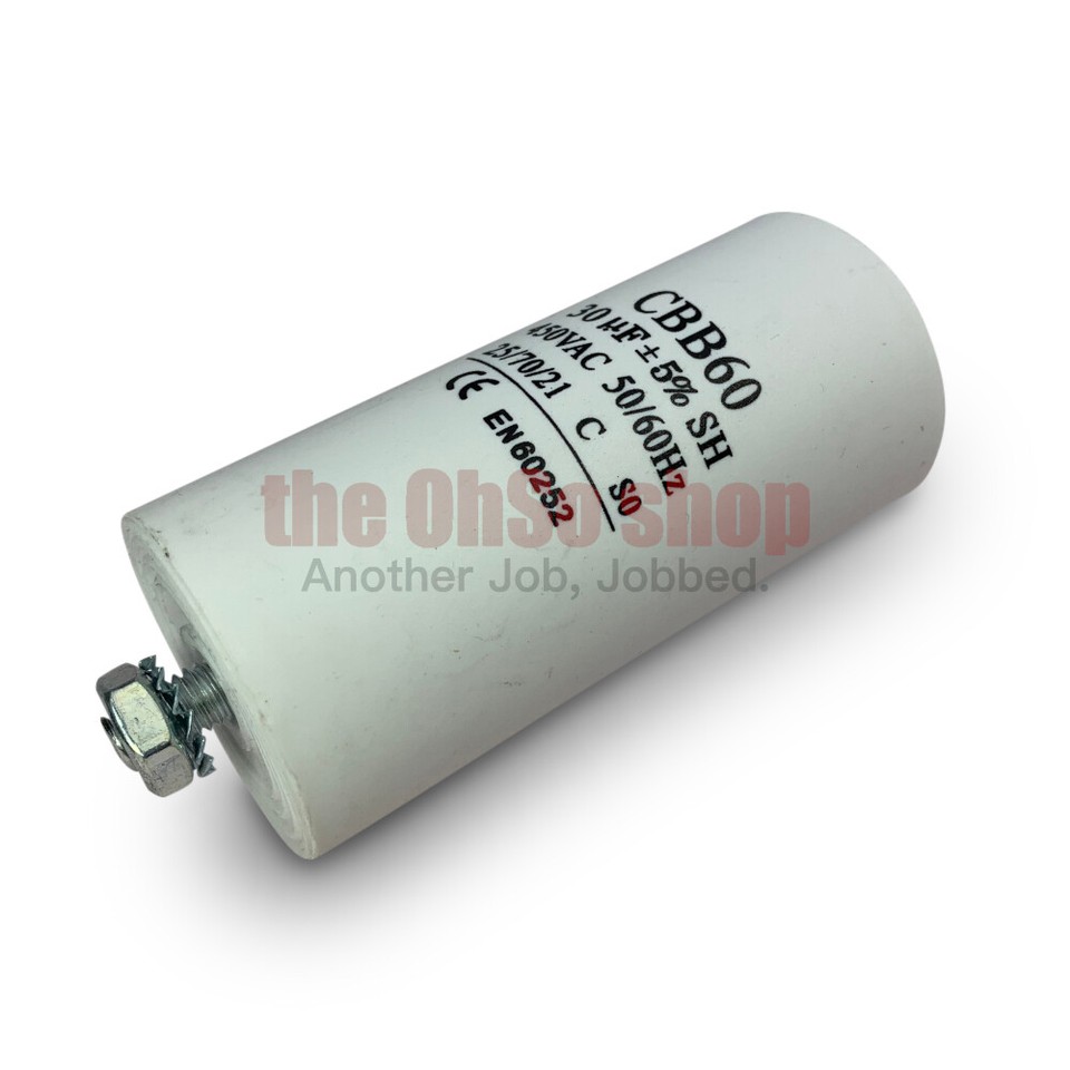 Condensatore Melchioni 20UF 400/450V Con Doppio Faston E Codolo