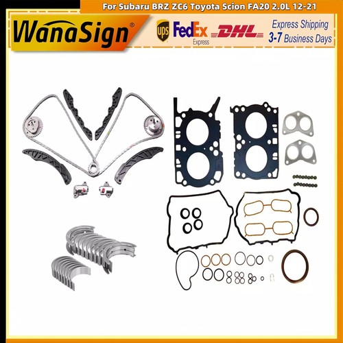 Kit de reconstrucción de motor cadena de distribución para 12-21 Subaru BRZ ZC6 Toyota Scion FA20 2,0 L - Imagen 16 de 16