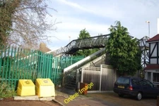Photo 6x4 Railway Footbridge, South Gypsy Rd Bexley  c2014