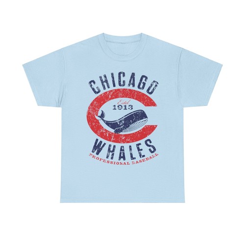 Chicago Whales Baseball Team Nostalgic Retro T-Shirt - Bild 1 von 3