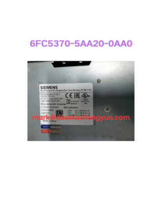 6FC5370-5AA20-0AA0 Used SINUMERIK 828D CNC hardware PPU 261.2 horizontal test OK