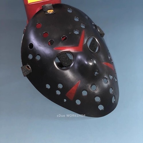 Jason Voorhees Black FridayThe 13th Horror Hockey Halloween Mask Cosplay Prop - Picture 4 of 19