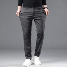 Men  s Slim Fit Cotton Chino Pants