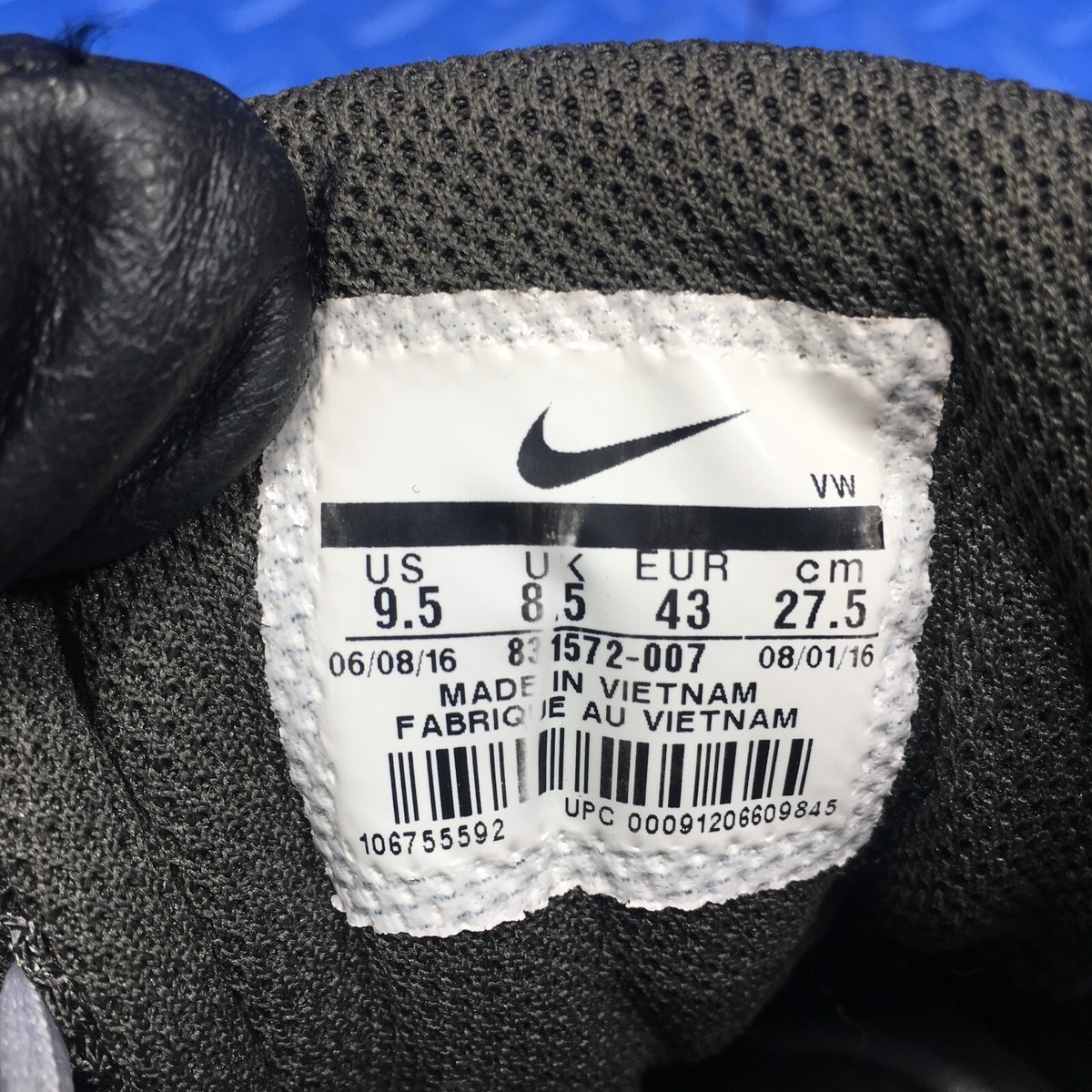Nike ナイキ エア オーバープレイ9 （26.5） Nike The Air Overplay 9 Black for Sale | Authenticity