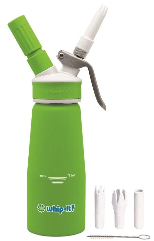 Dispensador de Crema 1/4 L PRO GOMA 4 colores 1/3ltr 300ml Foto 4 de 4