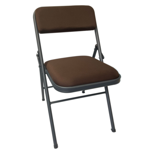 Meta Schwarz Stoff Gepolsterter Stuhl Sitzlehne Lehne Stahlgestell Zuhause Büro Klassenzimmer - Bild 21 von 21