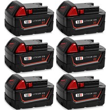 Pack 8.0 AH For Milwaukee For M18 Battery Lithium Extended Capacity 48-11-1860